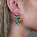 Dora - Natural Stone Earrings