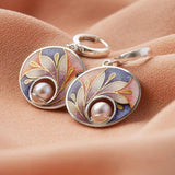 Acrylic Pearl Earrings