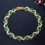 Diana Émeraude Bracelet