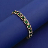 Doré Elisa Esmeralda Bracelet