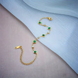 Karolina Emerald Bracelet