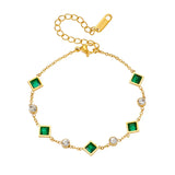 Karolina Emerald Bracelet