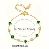 Karolina Emerald Bracelet