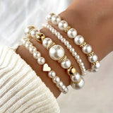 White Pearl Bracelet