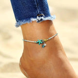 Star, Shell & Natural Stone Bracelet