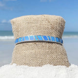Blue Opal & Silver Bracelet