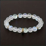 Bracelet with Confidence, Daisies & Moonstone