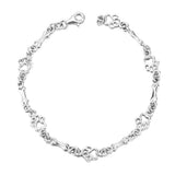 Bracelet with Raised Claws & Raw Silver Bones – Limited Edition