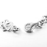 Bracelet with Raised Claws & Raw Silver Bones – Limited Edition