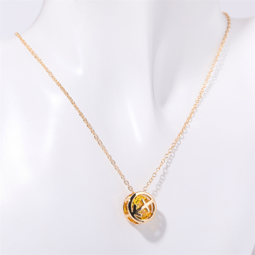 Two-Sided Zodiac Necklace