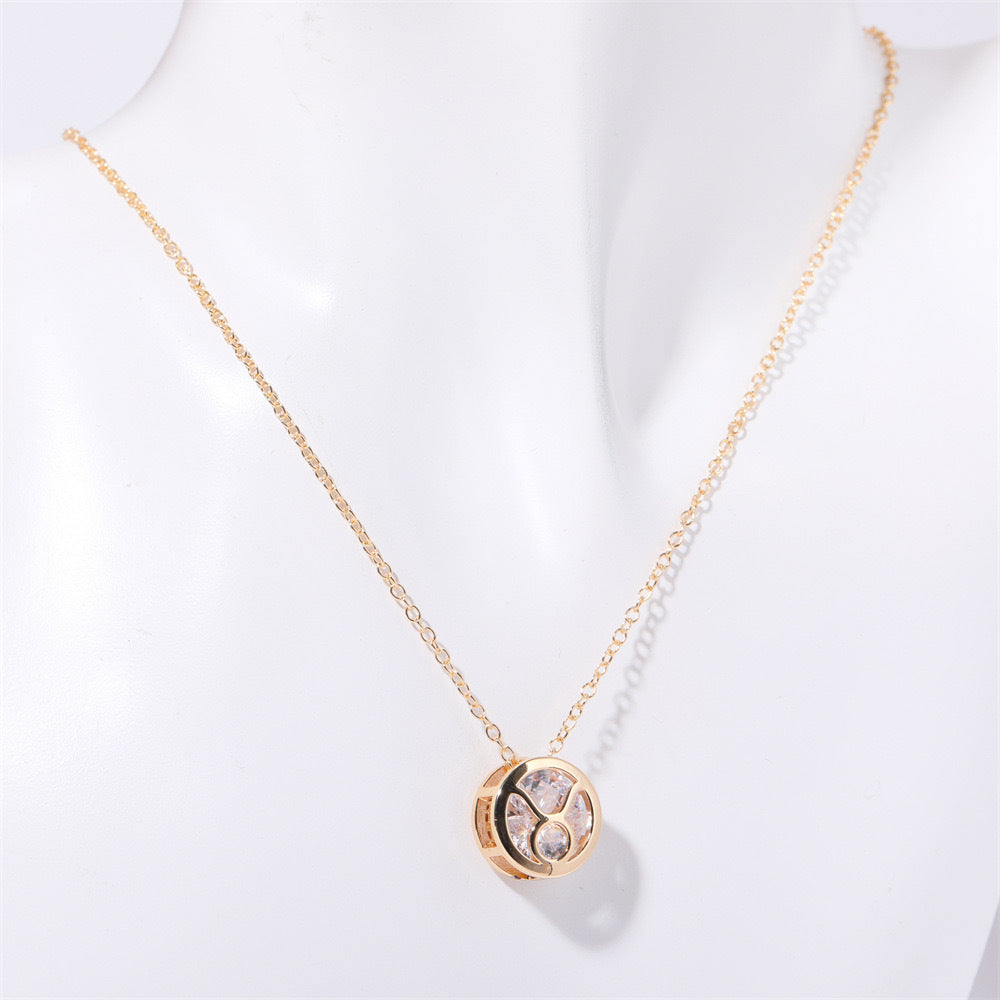 Two-Sided Zodiac Necklace