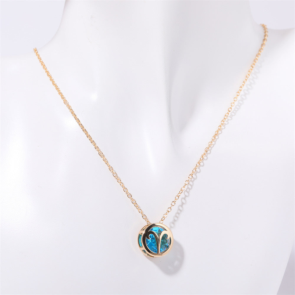 Two-Sided Zodiac Necklace
