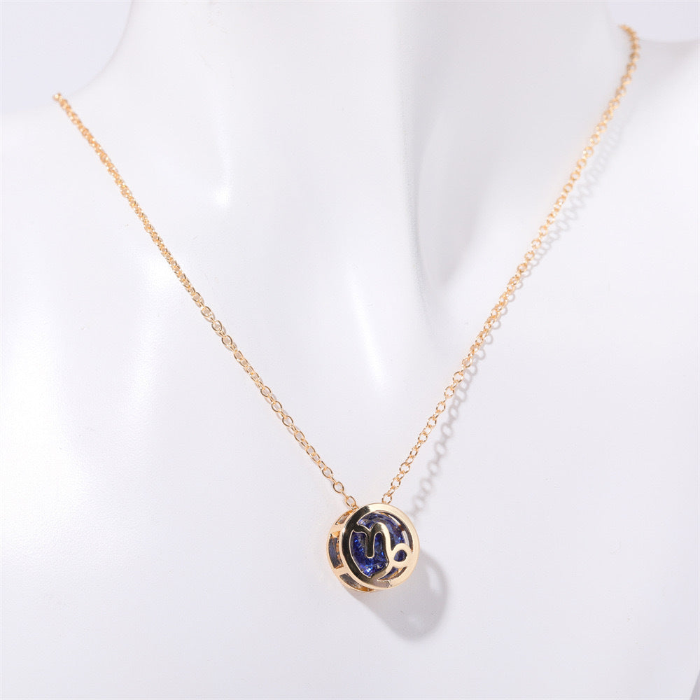 Two-Sided Zodiac Necklace