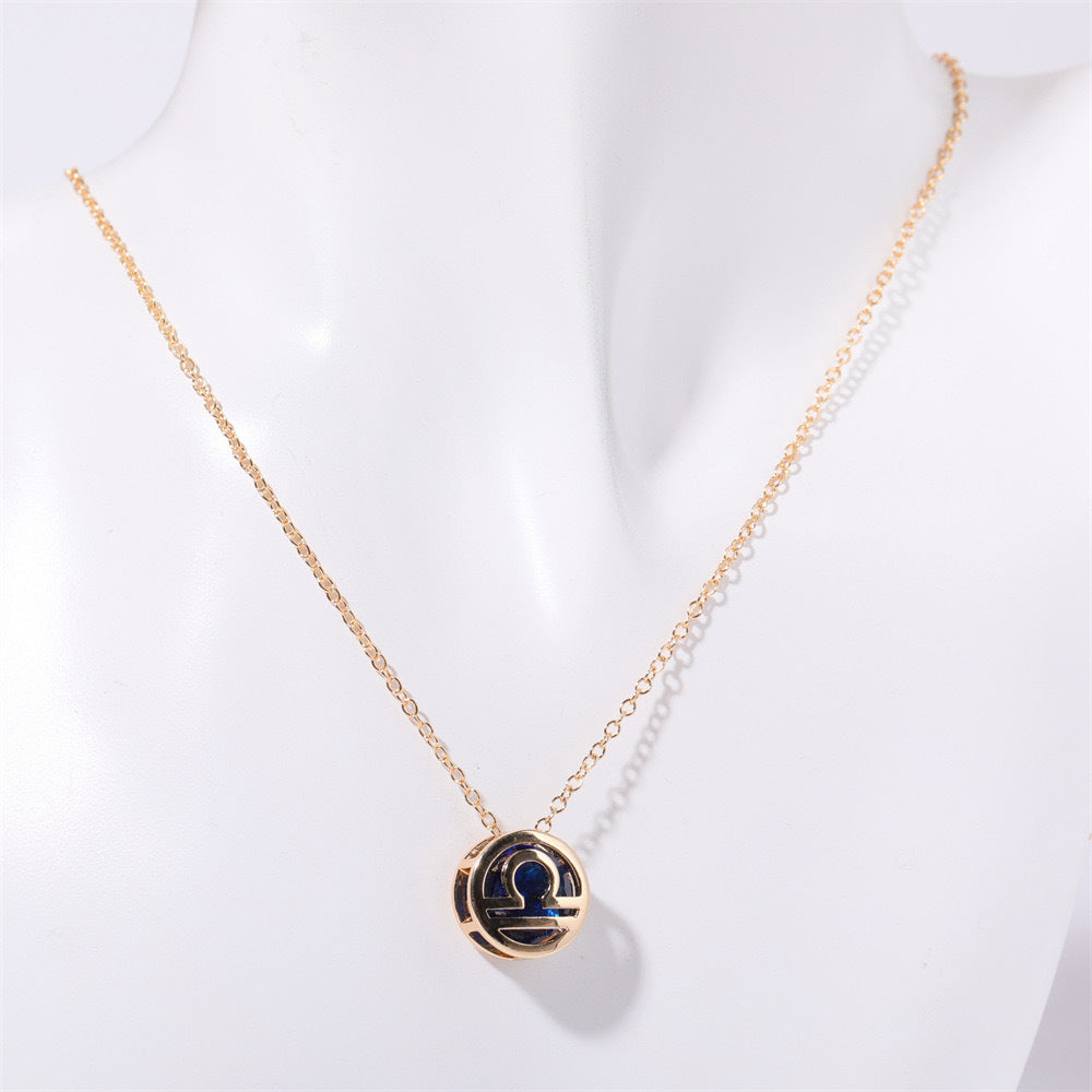 Two-Sided Zodiac Necklace