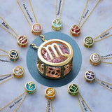 Two-Sided Zodiac Necklace