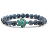 Exclusive Natural Stone Turtle Bracelet