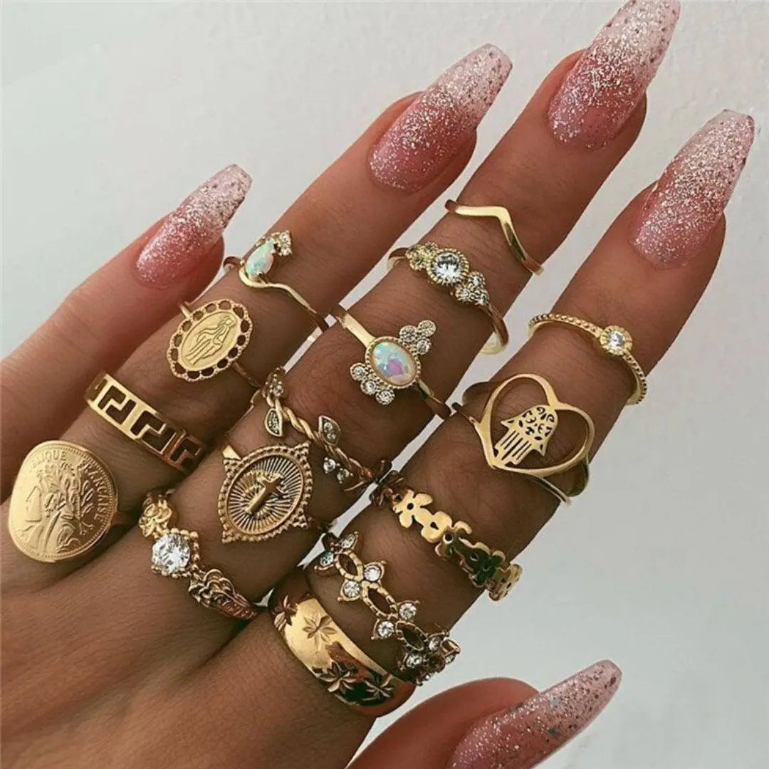 Exclusive Set of 8–12 Rings