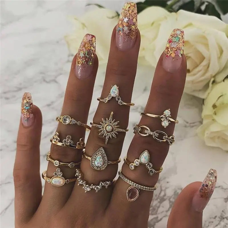 Exclusive Set of 8–12 Rings