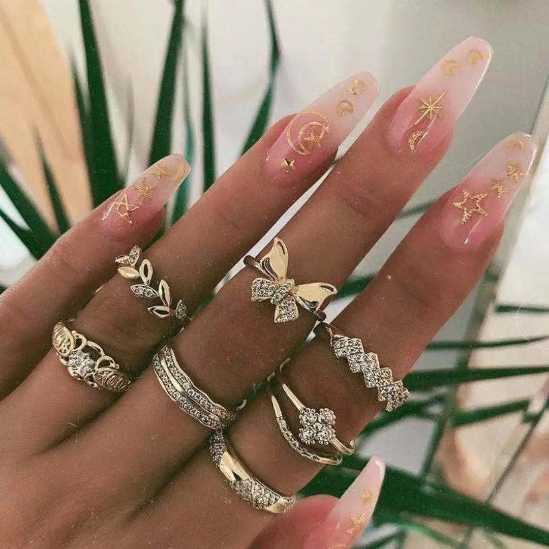 Exclusive Set of 8–12 Rings