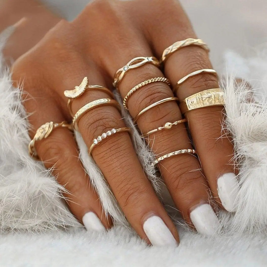 Exclusive Set of 8–12 Rings