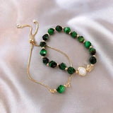 Elegant Green Bracelet