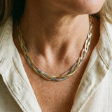 Elegant Gold & Silver Chain