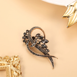 Elegant Black Cubic Zirconia Earrings