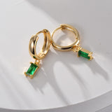 Elegant Louisa Emerald Earrings