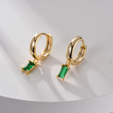 Elegant Louisa Emerald Earrings