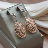 Elegant & Shimmering Gold Earrings