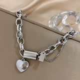 Thick Gold Bracelet