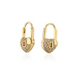 Heartlock Mini Hoops