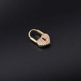 Heartlock Mini Hoops