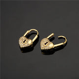 Heartlock Mini Hoops