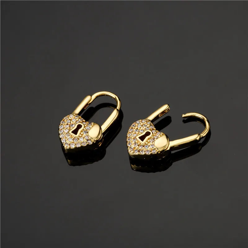 Heartlock Mini Hoops