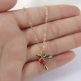 Chameleon Earrings & Necklace