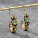 Ethno-Retro Style Earrings with Pendant