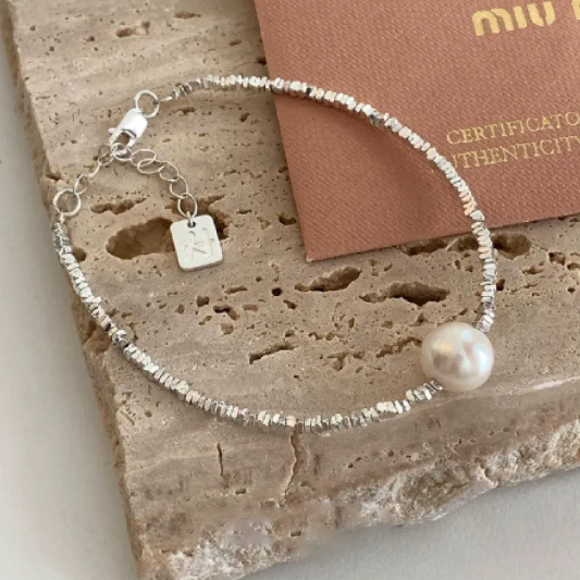 Square Love Bracelet in Silver