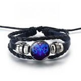 Shimmering Bracelet with 12 Zodiac Signs