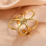 June Garden Daisy Ring