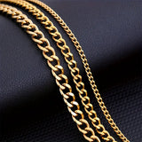Minimalist Cuban Necklace for Men