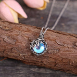 Maria Moonstone Necklace