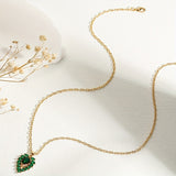 Matilde Emerald Necklace