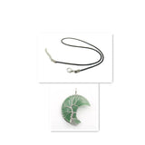 Tree of Life Pendant Necklace with Crystal