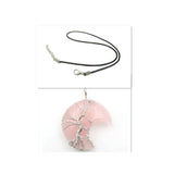 Tree of Life Pendant Necklace with Crystal