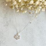 Pendant Necklace in Silver – Stainless Steel