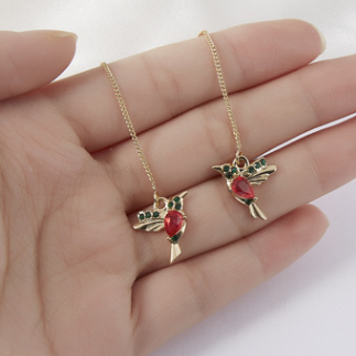Chameleon Necklace & Earrings
