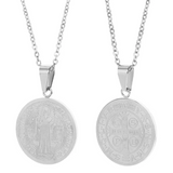 Necklace with Round Pendant