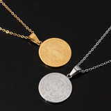 Necklace with Round Pendant