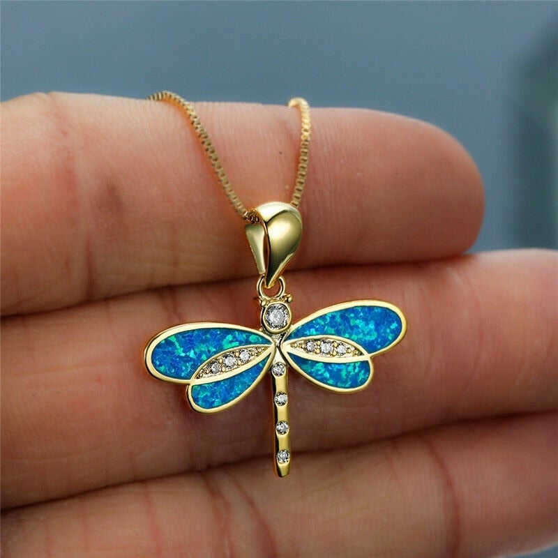 Necklace with Gold Symphony & Opal